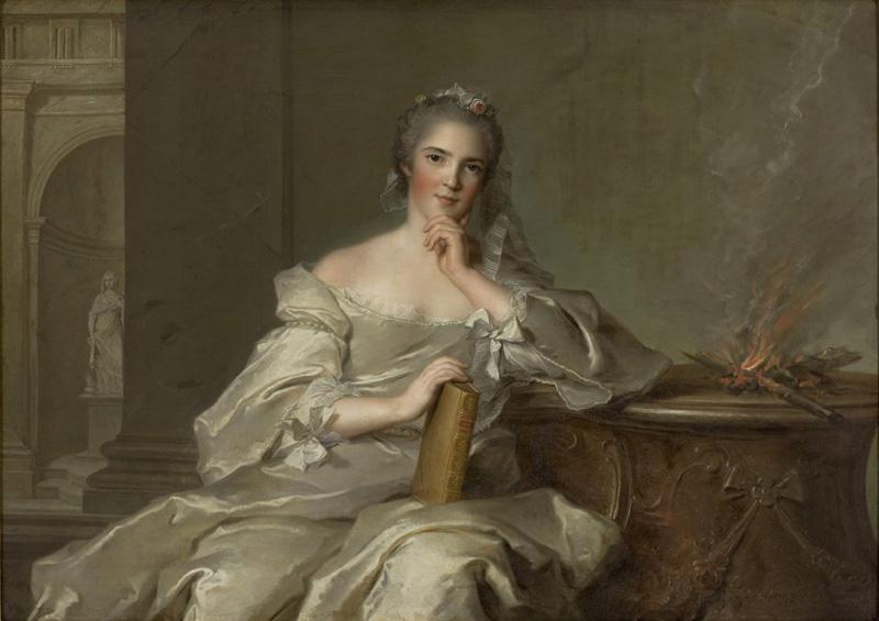 Jjean-Marc nattier Princess Anne-Henriette of France - The Fire oil painting image